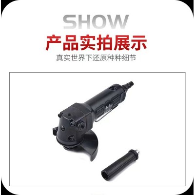 4寸气动角磨机100mm旋钮式圆盘高速抛光厂家直销汽车气动打磨机图2