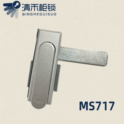 MS717平面锁 配电箱柜门锁 电柜箱连杆锁 机械门锁柜门锁 设备锁图3