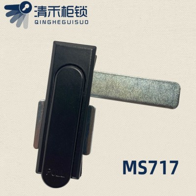 MS717平面锁 配电箱柜门锁 电柜箱连杆锁 机械门锁柜门锁 设备锁图4