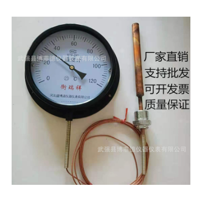 压力式温度计WTQ-280工业锅炉蒸汽测温仪鸡鸭鹅猪油温远传水温表