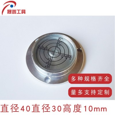 供应金属玻璃片水平仪水平泡 万向水准泡器测量工具40X30X10图4