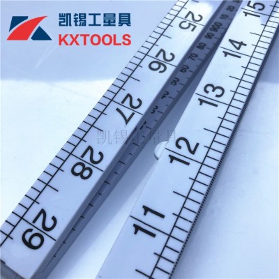批发 优质1米4折荷兰尺 四折塑料折叠尺 可折尺 长度测量尺图5