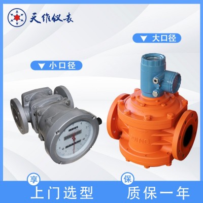 腰轮流量计，航空柴油汽油、煤油、乙醇计量流量计 铝合金腰轮图4