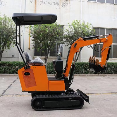 迷你小挖工程农用家用挖土机1吨微型挖掘机果园12型农用小挖机图2