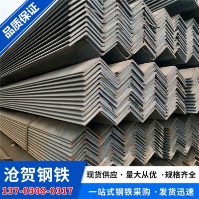 广东厂家供应等边热轧角钢 镀锌角铁 建筑支架q235b热镀锌角钢图3