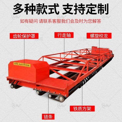 大型桥面铺装振动梁 框架式混泥土路面整平机 三辊轴混凝土摊铺机图3