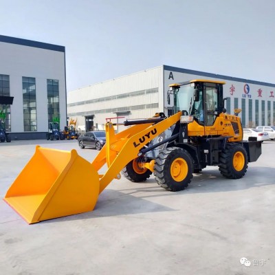 农用工地930小铲车 四驱装载机卸载4.5米配装粮斗分体变速箱图2