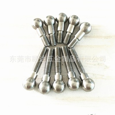 批发304不锈钢球头螺丝万向调节球头内六角螺杆非标传动圆头螺丝图4