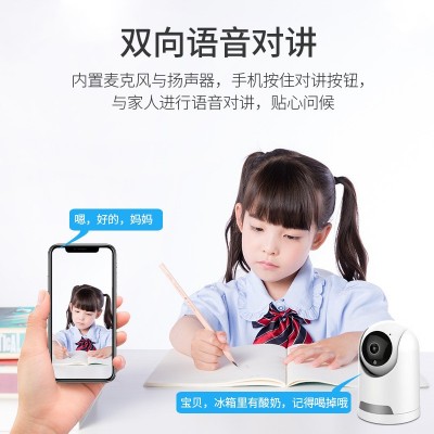 涂鸦 智能摄像头 远程手机观看夜视高清 360度全景家用网络监控器图4