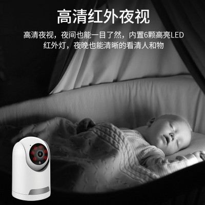 涂鸦 智能摄像头 远程手机观看夜视高清 360度全景家用网络监控器图5