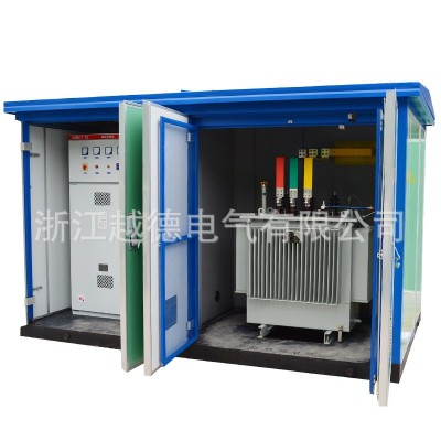 户外箱式变电站预装式欧式箱式变压器YBW ZBW YBF系列路灯箱变图5