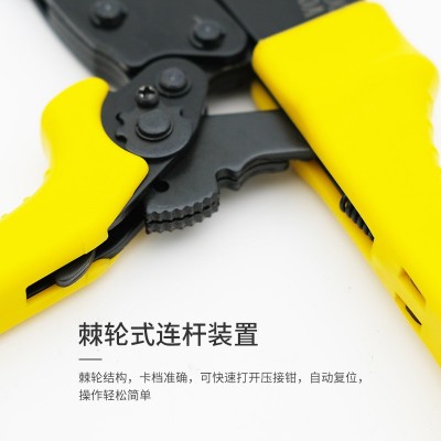 3A-100A开口鼻铜鼻子液压钳接线鼻铜管OT裸端子冷压线切割压线钳图3