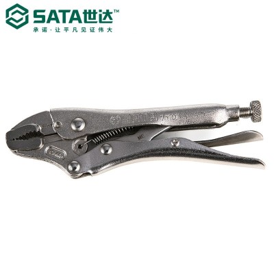 SATA世达工具5寸7寸10寸圆口带刃大力钳夹钳子71101/71102/71103图5