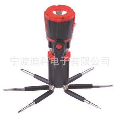 QC-175B 多功能螺丝刀带强光手电筒图3