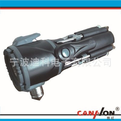 QC-208 多功能螺丝刀带强光手电筒，带灯螺丝刀，八合一螺丝刀图4