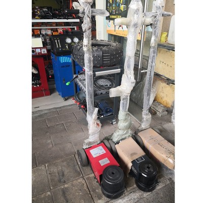 工程车大车汽修专用100T 气动液压千斤顶 hydraulic jack图3