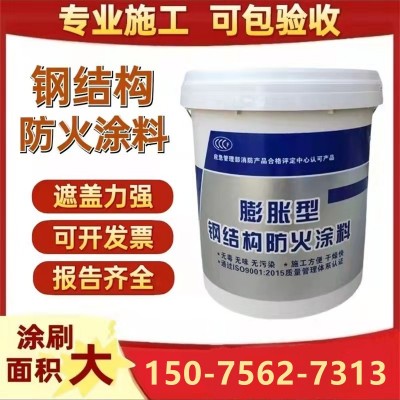 钢结构防火涂料 室内外薄型超薄型油性水性国标阻燃室内防 火漆图2