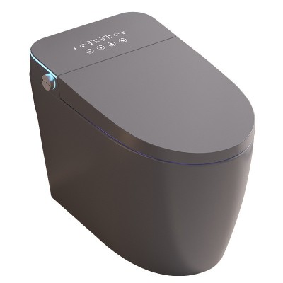 智能马桶一体式即热全自动翻盖家用卫生间泡沫盾语音带水箱坐便器图5