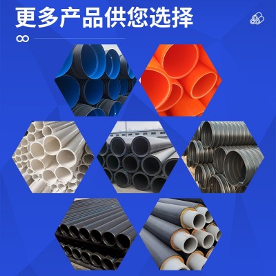 PE给水管dn110农业绿化塑料保护管大口径灌溉hdpe微喷自来水管图3