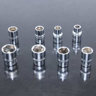 厂家供应棘轮套筒扳手小飞12件套快速套筒扳手汽修工具扳手套装图2
