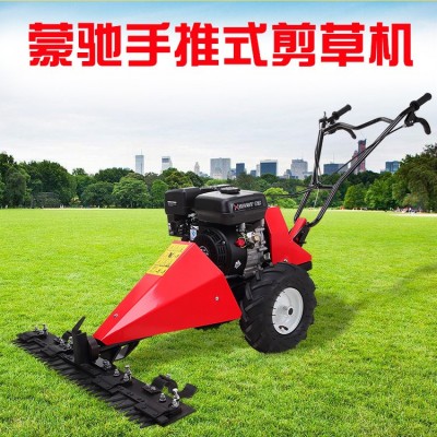 蒙驰 汽油柴油手推式便携自走式小型果园剪草机割草机开荒修剪机图5