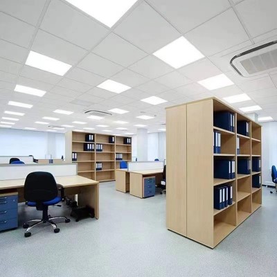平板灯600x600集成吊顶灯led格栅灯嵌入式办公室面板灯60x60方灯图2
