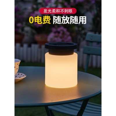 太阳能户外防水庭院灯家用照明USB充电装饰灯露营挂灯氛围小夜灯图2