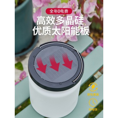 太阳能户外防水庭院灯家用照明USB充电装饰灯露营挂灯氛围小夜灯图4