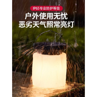 太阳能户外防水庭院灯家用照明USB充电装饰灯露营挂灯氛围小夜灯图5