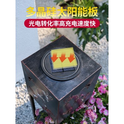 太阳能蝴蝶光影花架灯花园别墅装饰灯户外防水庭院室外布置氛围灯图5