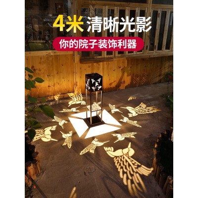 太阳能蝴蝶光影花架灯花园别墅装饰灯户外防水庭院室外布置氛围灯图2