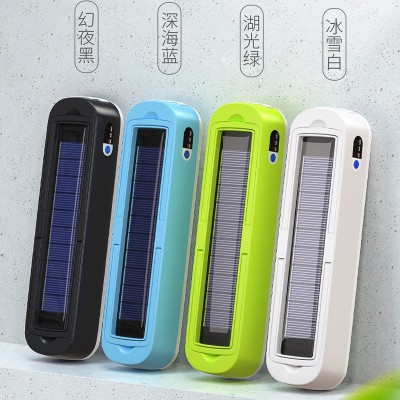 led太阳能充电灯条露营灯强光家用应急夜市摆摊白光长续航低压灯图4