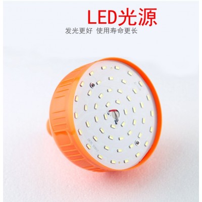 led家用充电灯泡60W低压灯应急球泡灯USB5档3档无线夜市地摊灯图3