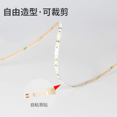 led灯带12V2835贴片客厅吊顶柜台高亮软灯条超亮长条光暖白白光灯图4
