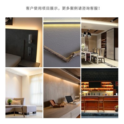 cob高亮LED12v无光斑384芯led灯带橱柜客厅吊顶工程装饰照明灯条图4