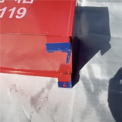 灭火器底座箱子消防器材固定架单孔箱双孔箱托架灭火器箱消防器材图2