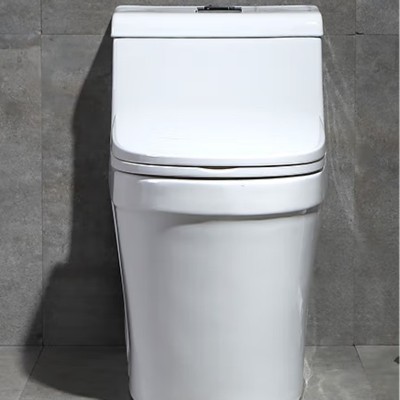 仿智能座便器 虹吸式连体座便器 抽水陶瓷坐便器图2