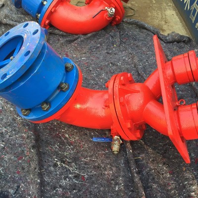 【铁狮现货】墙壁式水泵接合器 水泵接合器 消防器材 铁狮厂家图3