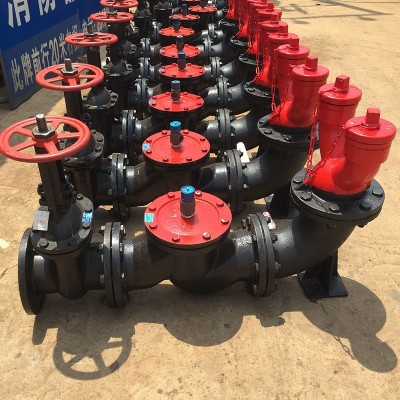 【铁狮厂家】多用式地上消防接合器 水泵接合器 消防器材 接合器图2