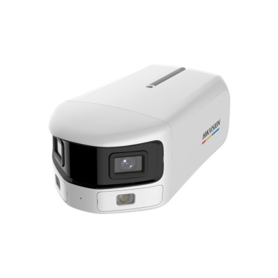 海康威视监控摄影头400/500万全彩双目广角网络摄像机3T87FAP2-LS  1台图5