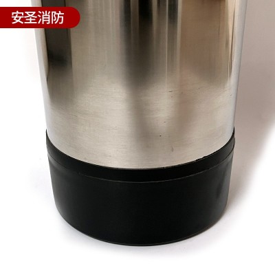 灭火器瓶生产厂家 不锈钢灭火器罐体U底不锈钢灭火器筒体气罐 6kg  5个图5