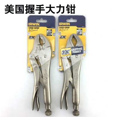 美国VISE-GRIP握手 4 5 7 10WR 10CR10寸大力钳子钳夹持钳图2