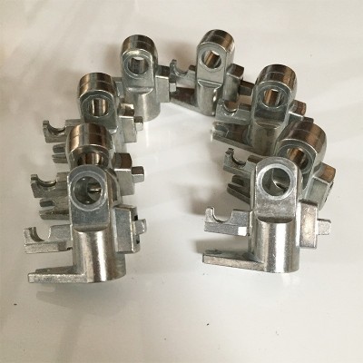 供应家具五金配件多功能气杆头配件生产蝴蝶扣蓝锌黑色气杆头定制图5