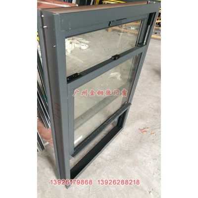 金钢狼提拉窗 可采用美国进口弹簧 铝合金厚1.5-1.8MM 双钢化玻璃图5