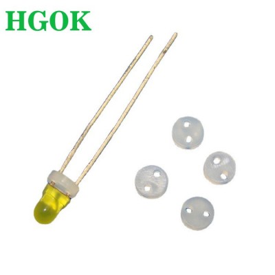 塑胶绝缘隔离柱垫 LED灯柱尼龙间隔柱LED4.5A×1.2mmLED间隔柱图2