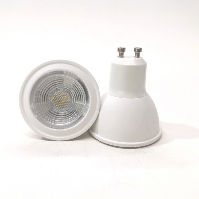 厂家直销批发可调光led灯杯 贴片 6W 5W 3W GU10 GU5.3 塑包铝灯图2