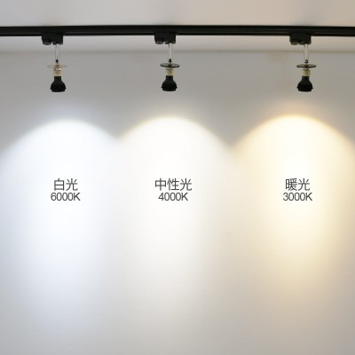 led灯杯GU10灯泡LED节能卡口插脚轨道灯射灯光源220v单灯cob图5