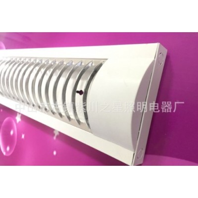 T8支架/T8LED格栅支架/LED灯架/T8单管灯管支架/1.2米T8办公支架图5