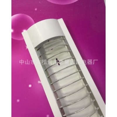 T8支架/T8LED格栅支架/LED灯架/T8单管灯管支架/1.2米T8办公支架图4