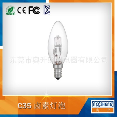 供应C35卤素灯泡 C35节能灯泡 C35拉尾灯泡 C35水晶灯泡图2